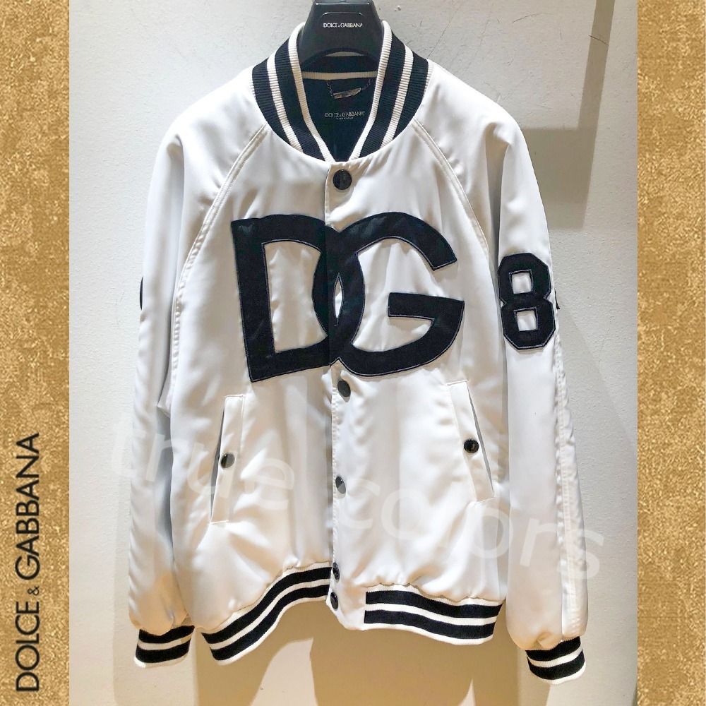 DOLCE&GABBANA ドルガバ DGパッチ＆ナンバーパッチ付 ブルゾン (Dolce