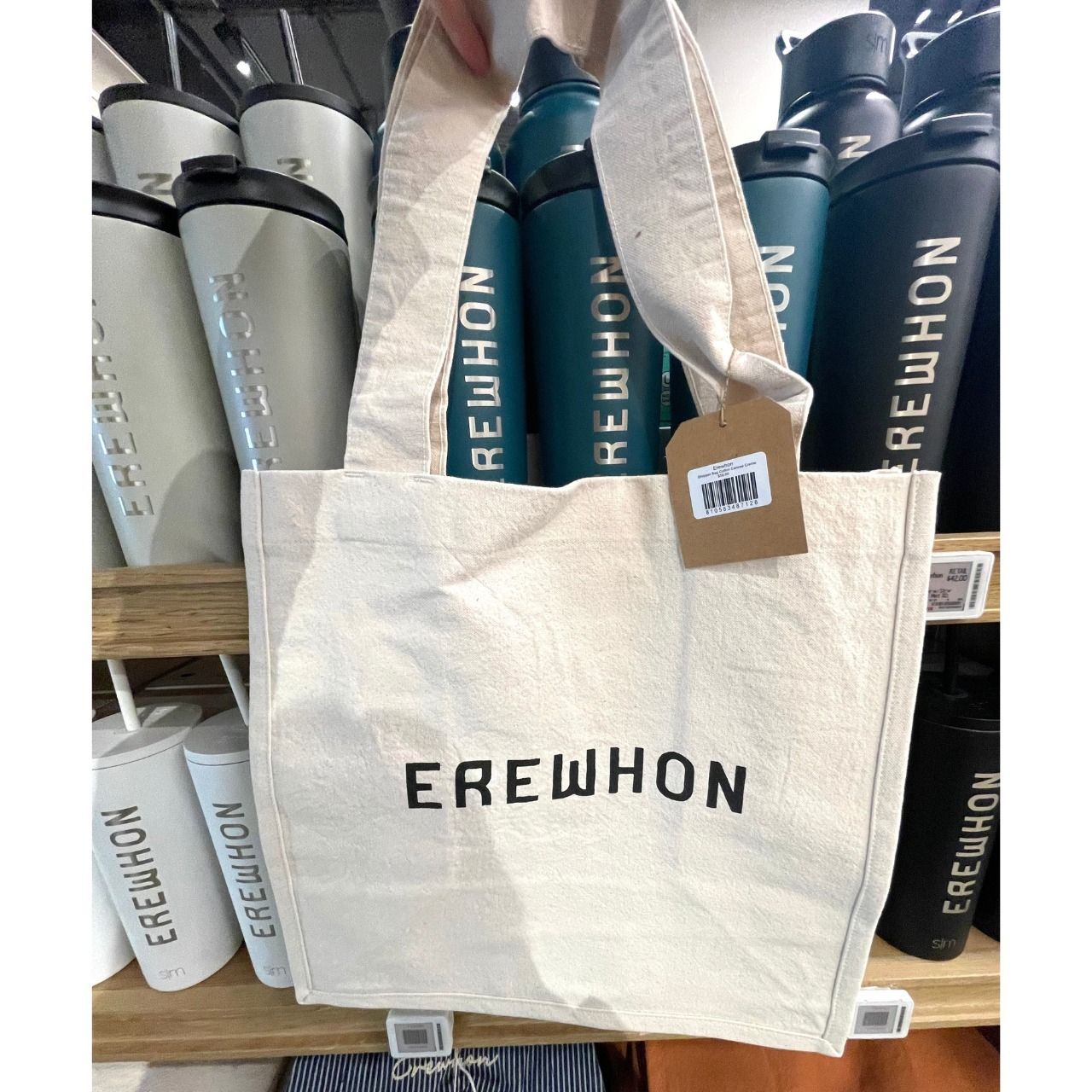 EREWHON（エレウォン）コットンキャンバストートバッグ (EREWHON/エコ