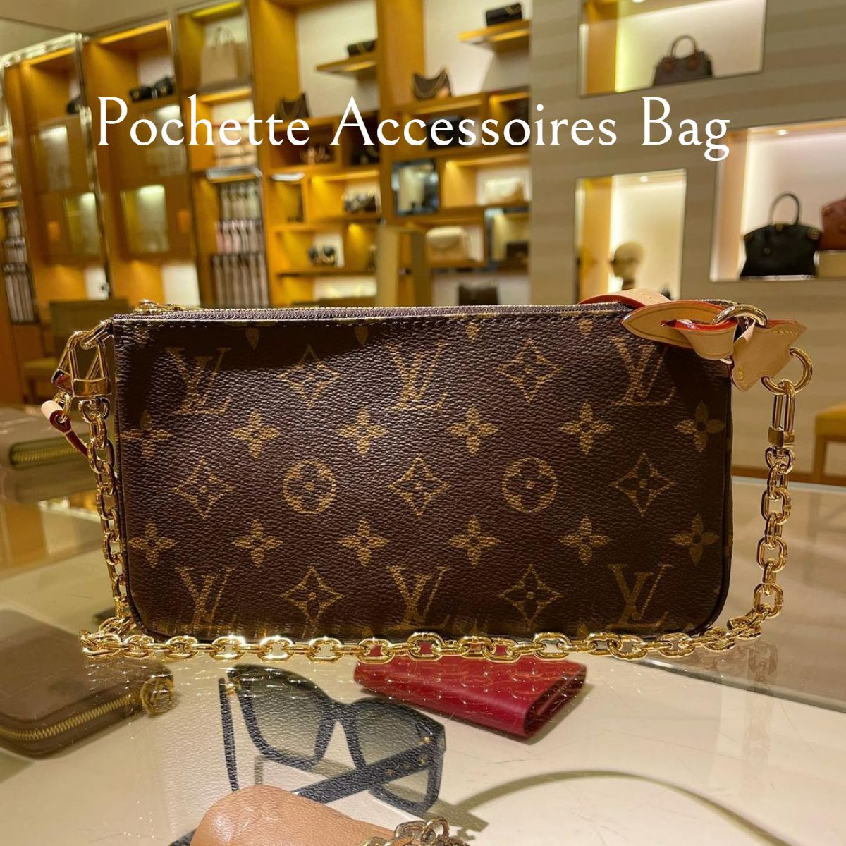 新作*LV ポシェットアクセソワール 2wayショルダーバッグ M82766