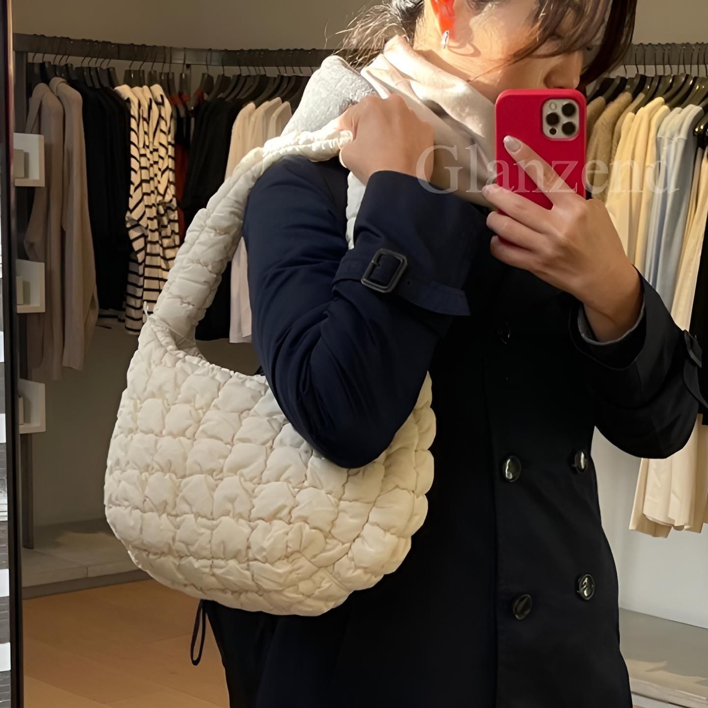 COS】☆ふんわり感☆ キルティング ミニショルダー バッグ (COS