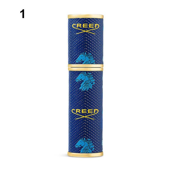 CREED】UK発 ロゴ レザー トラベル 香水 アトマイザー 4色 5ml (CREED