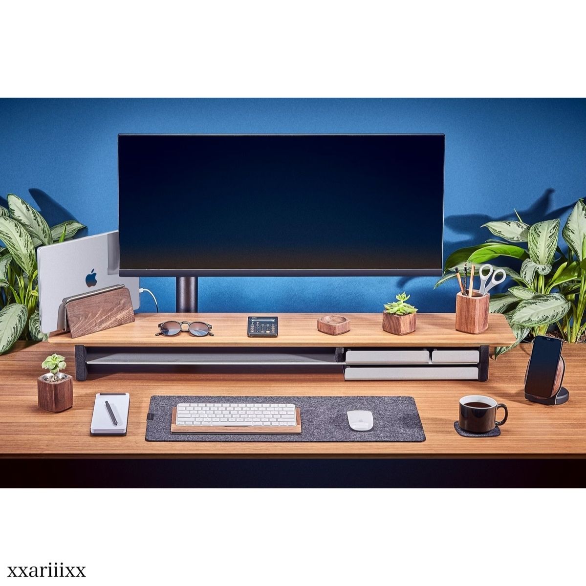 ◇NEW◇GROVEMADE◇ デスクシェルフ ディスプレイボード Walnut