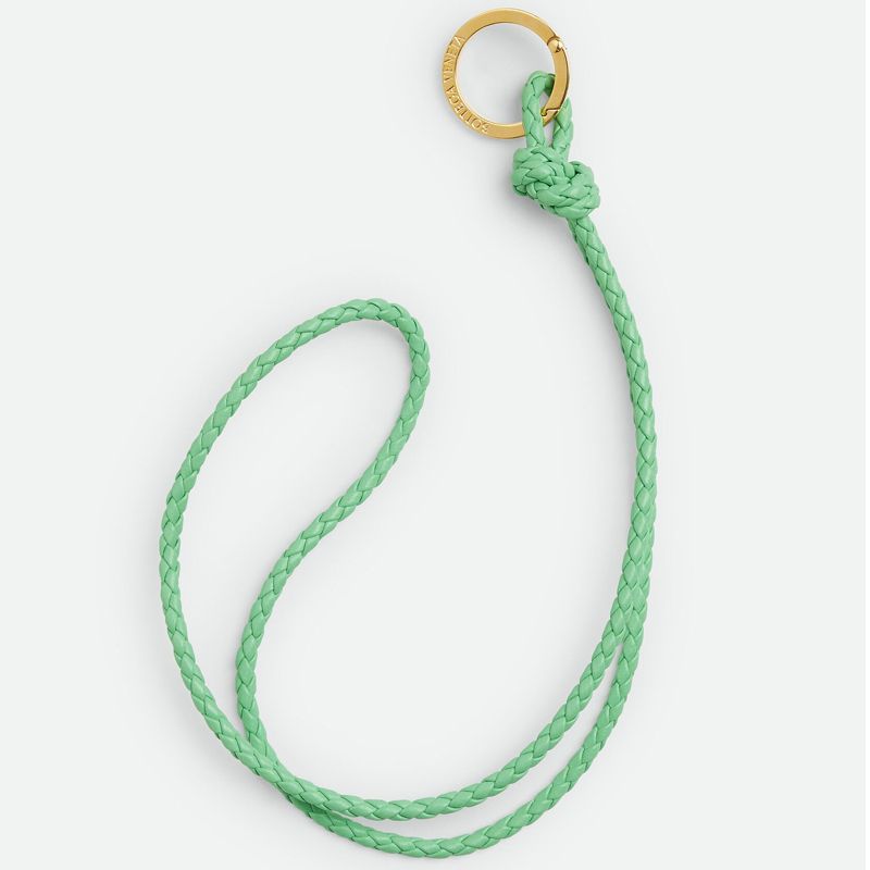 国内直営**BOTTEGA VENETA** イントレチャート ロングキーリング