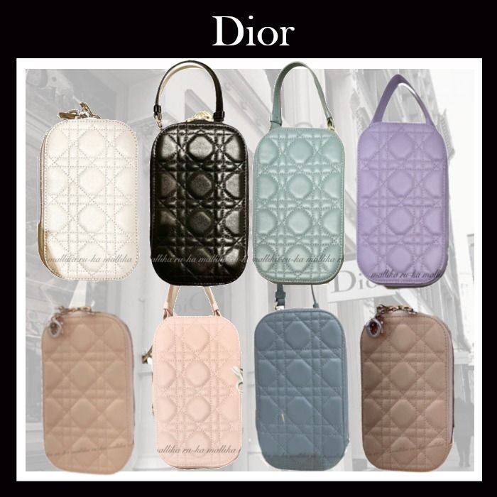 国内発【Dior】LADY DIOR フォンホルダー (Dior/ショルダーバッグ