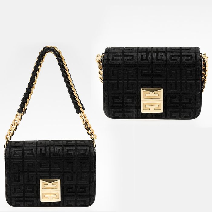 関税負担なし☆GIVENCHY 4Gバッグ スモール 4G刺繍 チェーン付き