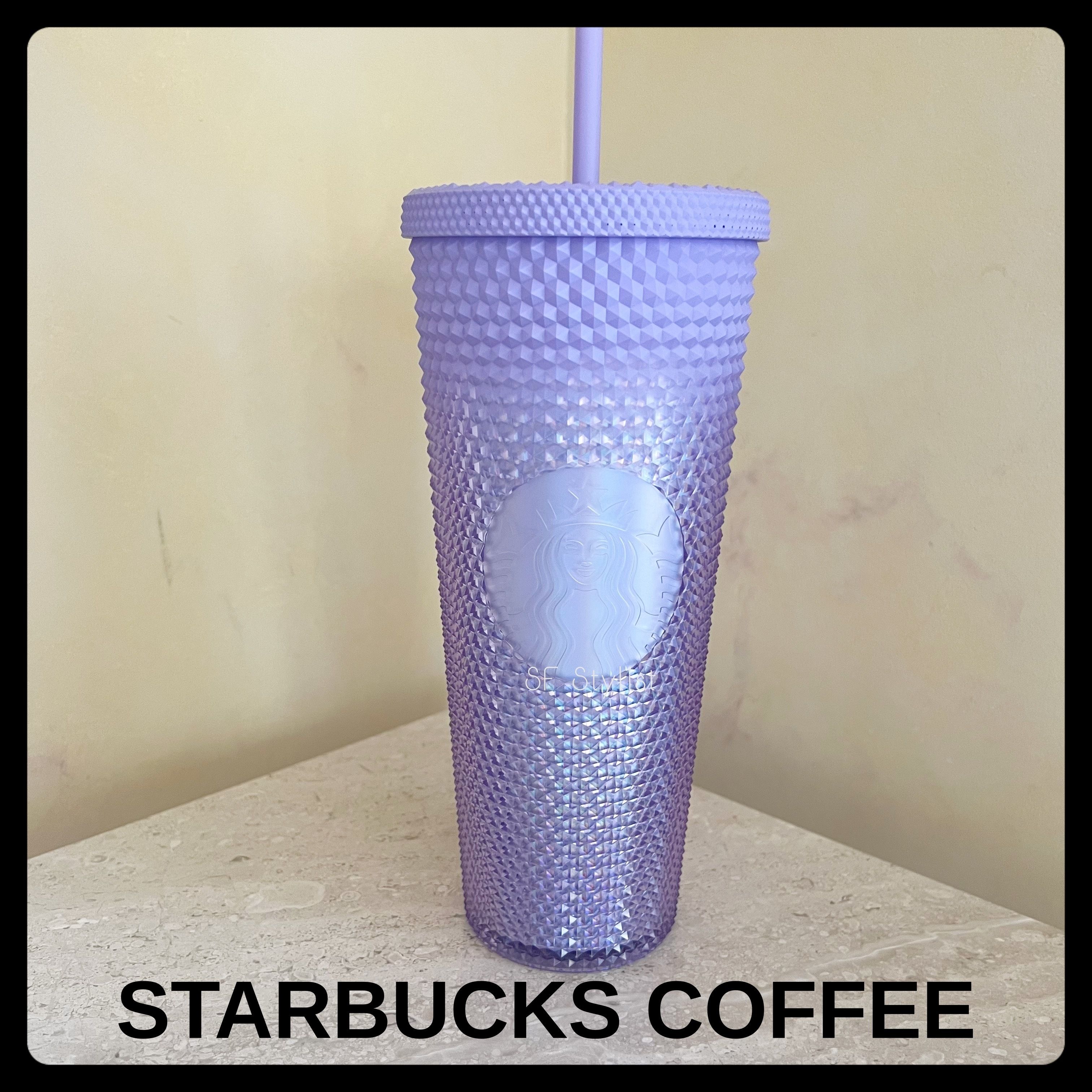 全2サイズ♪北米限定Starbucks上品パープルスタッズタンブラー