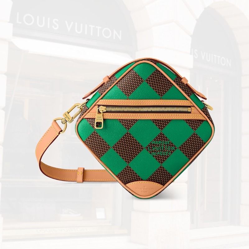 送料込*ルイヴィトン*ダミエポップチェスメッセンジャー (Louis