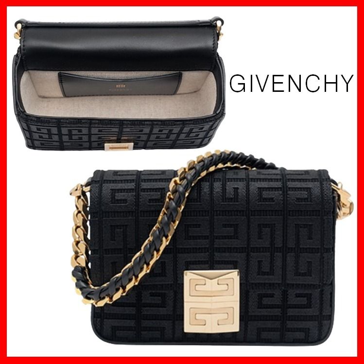 ☆【GIVENCHY】☆4Gバッグ スモール 4G刺繍 チェーン付き☆ (GIVENCHY