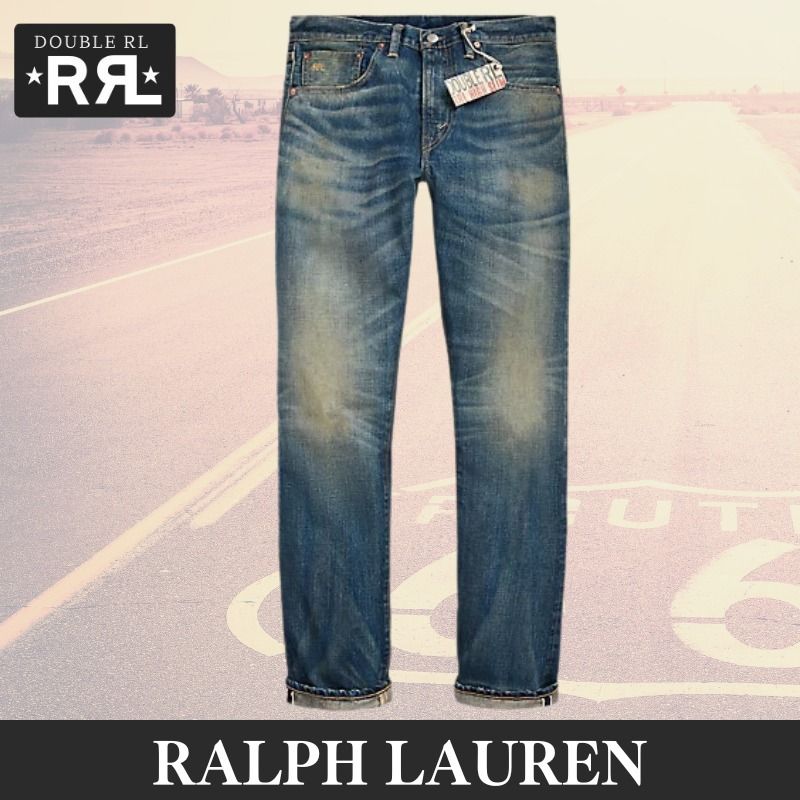 RRL ハイ スリム フィット Yosemite セルビッジ ジーンズ (RRL/デニム