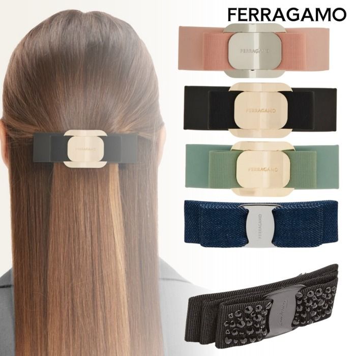 国内直営**FERRAGAMO** フェラガモ バレッタ (FERRAGAMO/ヘア