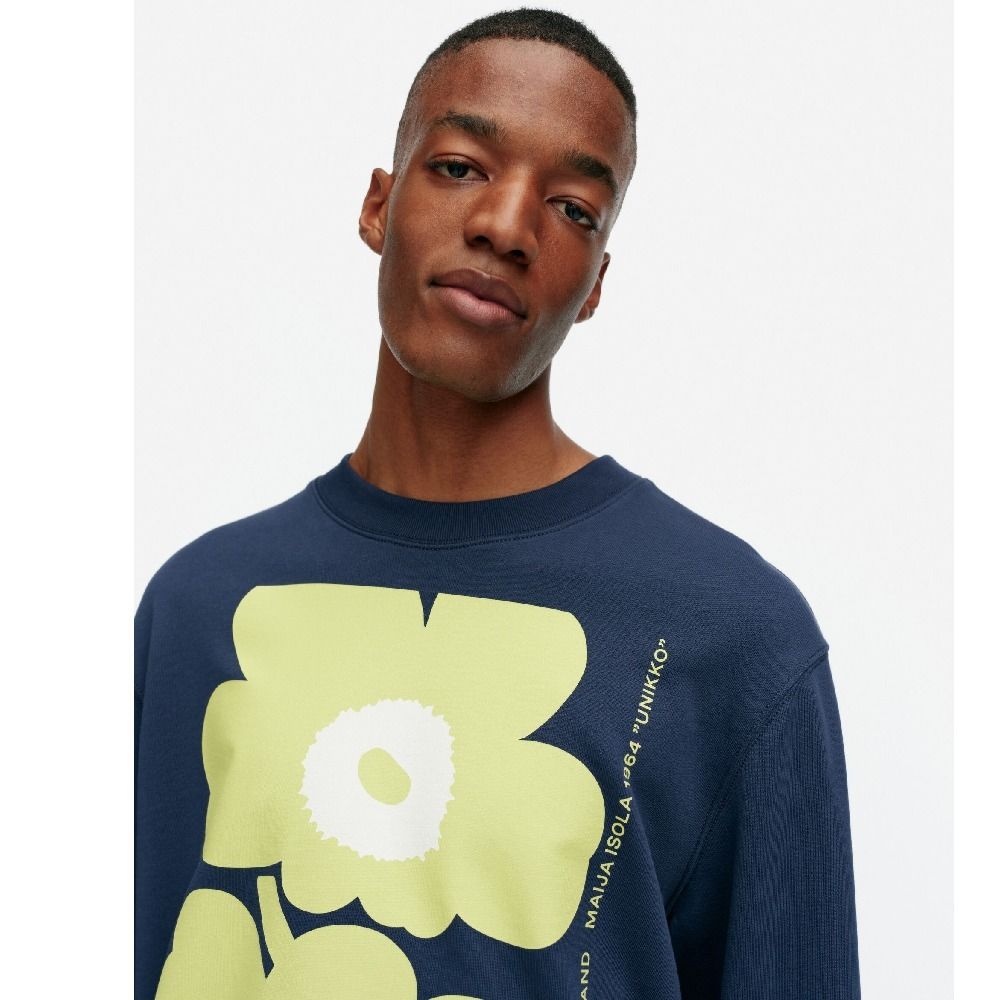 24SS】マリメッコ/Kioski Loisto Unikko Placement スウェット