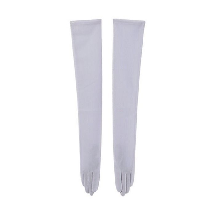 マメクロゴウチ】ラメジャージー イブニング グローブ 手袋 (Mame