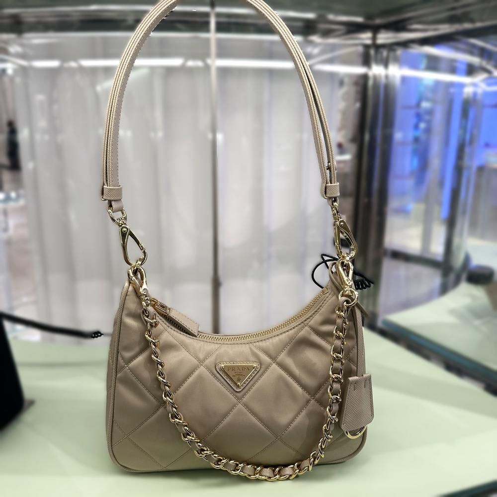 プラダ Re-Edition 1995 チェーン Re-Nylon ミニバッグ (PRADA