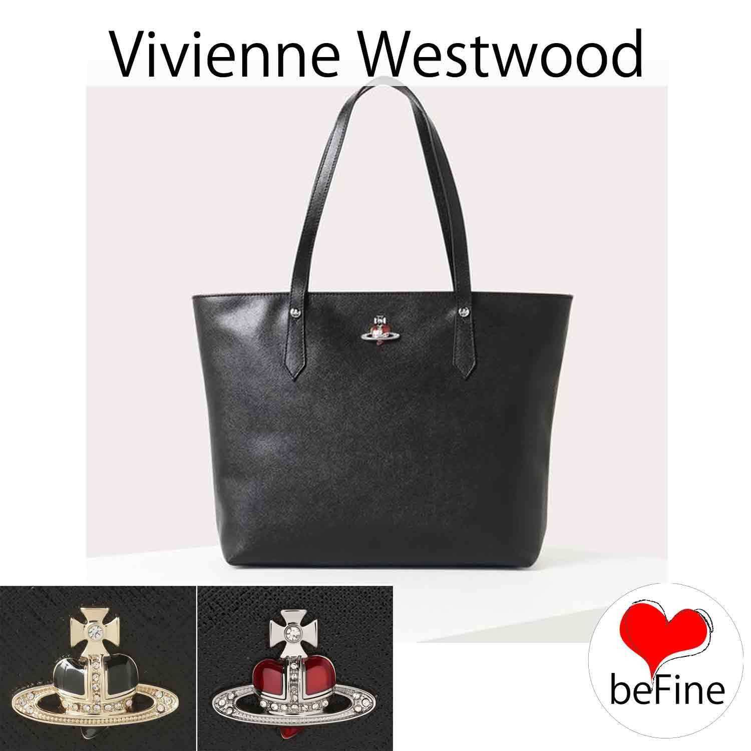 Vivienne Westwood ディアマンテ ハート トートバッグ (Vivienne