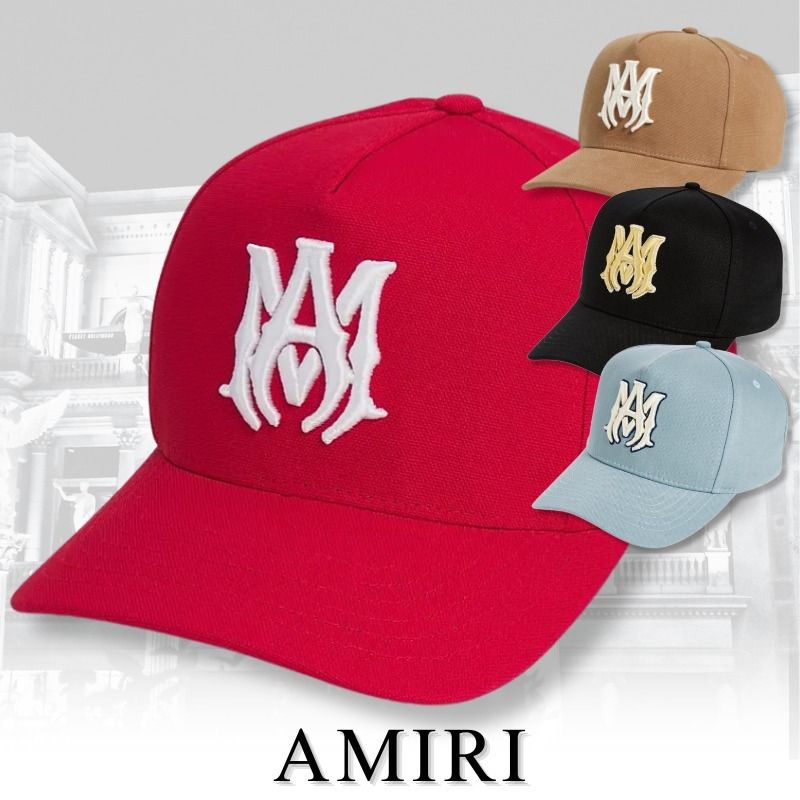 AMIRI アミリ ベースボールキャップ MA 刺繍 (AMIRI/キャップ