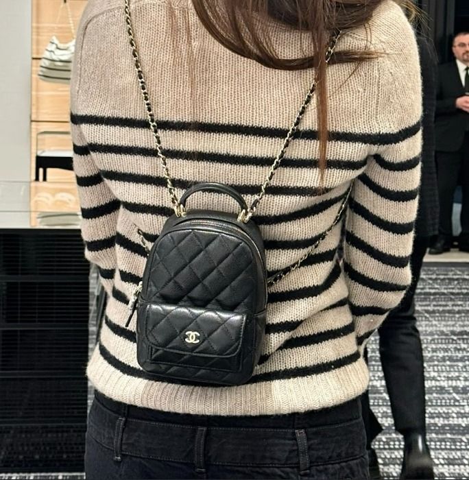 サイズ感が可愛い【CHANEL】】ミニリュック ショルダーバッグ (CHANEL