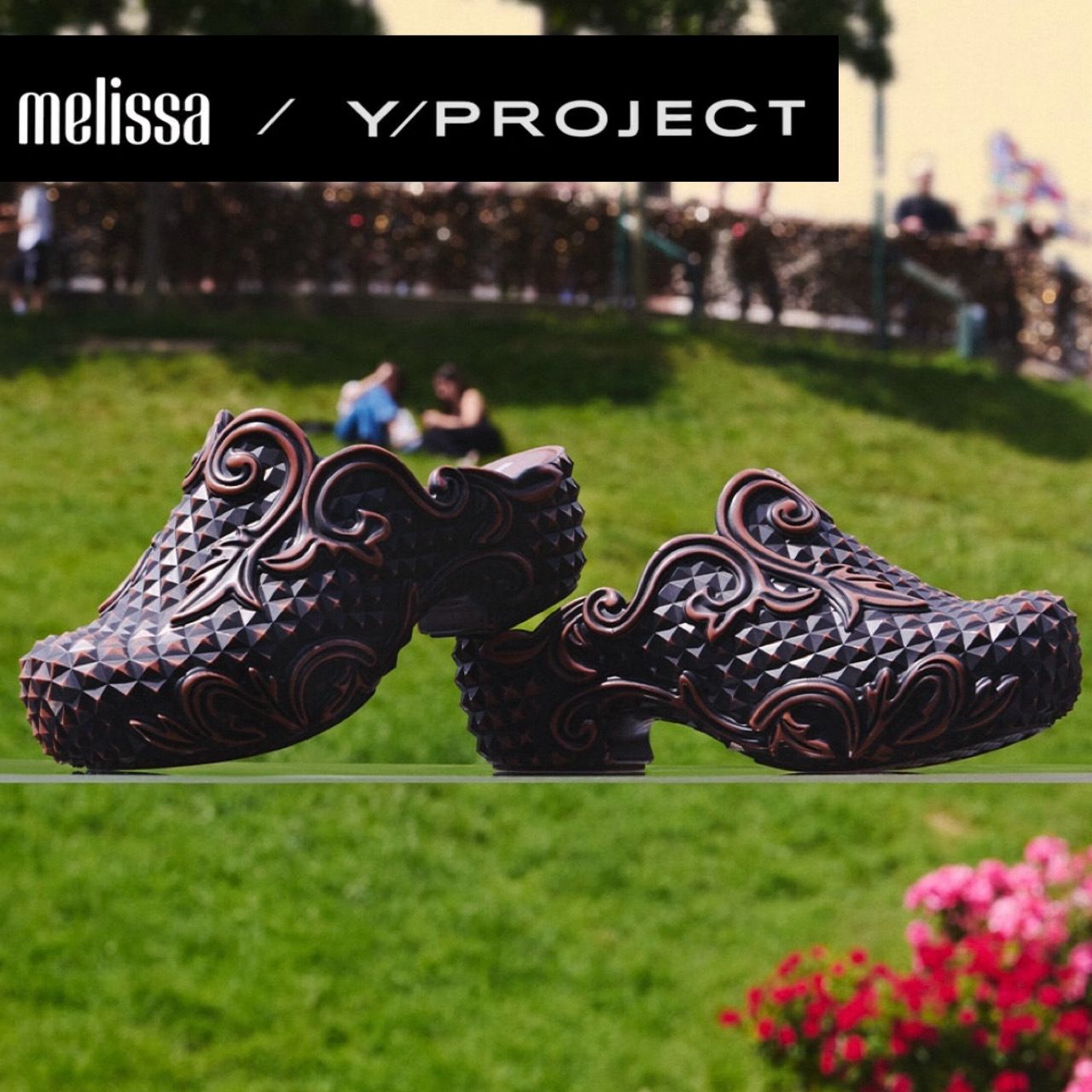 人気コラボ Melissa x Yproject ワイプロジェクト 厚底クロッグ