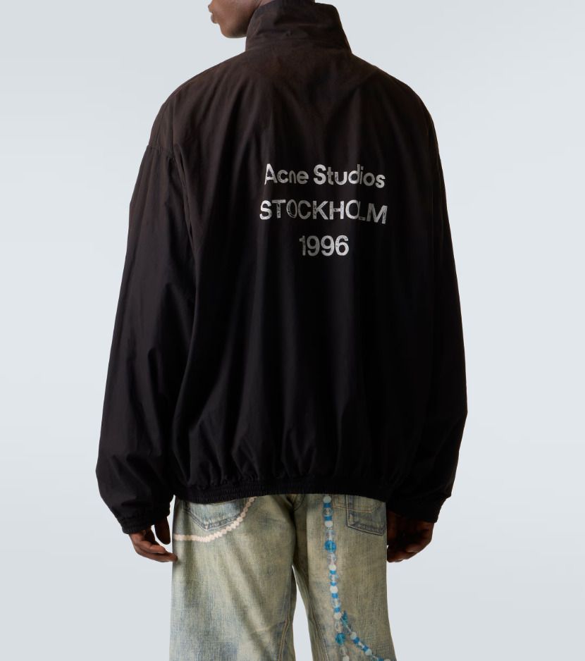 関税送料込♪【Acne Studios】ロゴジッパージャケット (Acne Studios