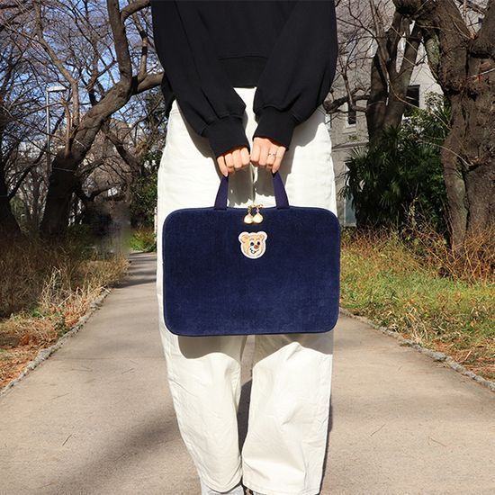 ☆大人気【FEILER】オールドテディガール ノートパソコンケース