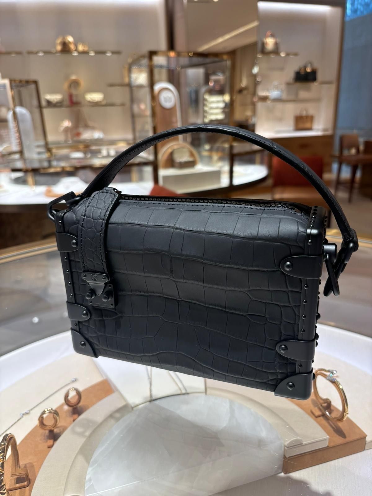 ルイヴィトン☆ 希少！ハンドバッグ LV サイドトランクPM クロコ