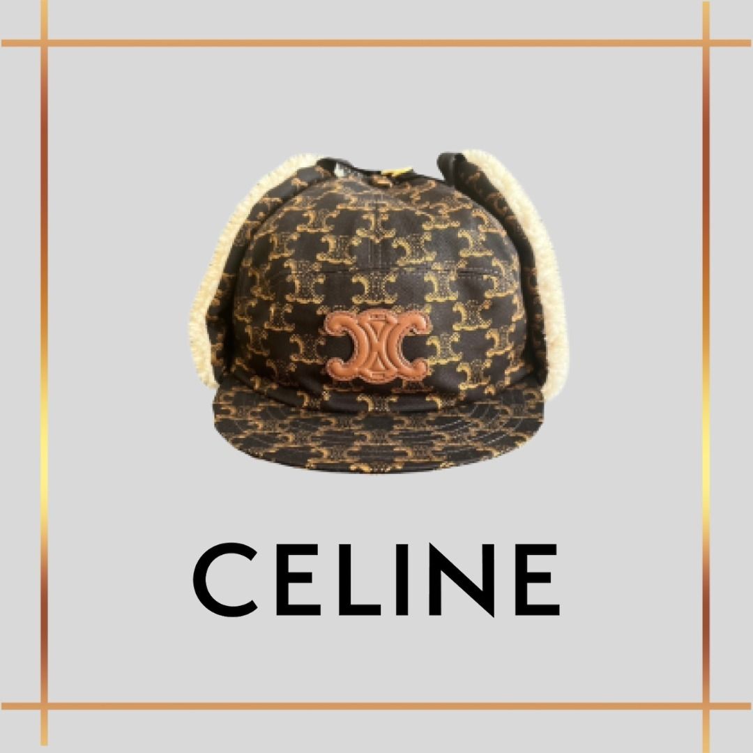 CELINE】 セリーヌ チャプカ ハット 2AUK6731.19MA (CELINE/ハット