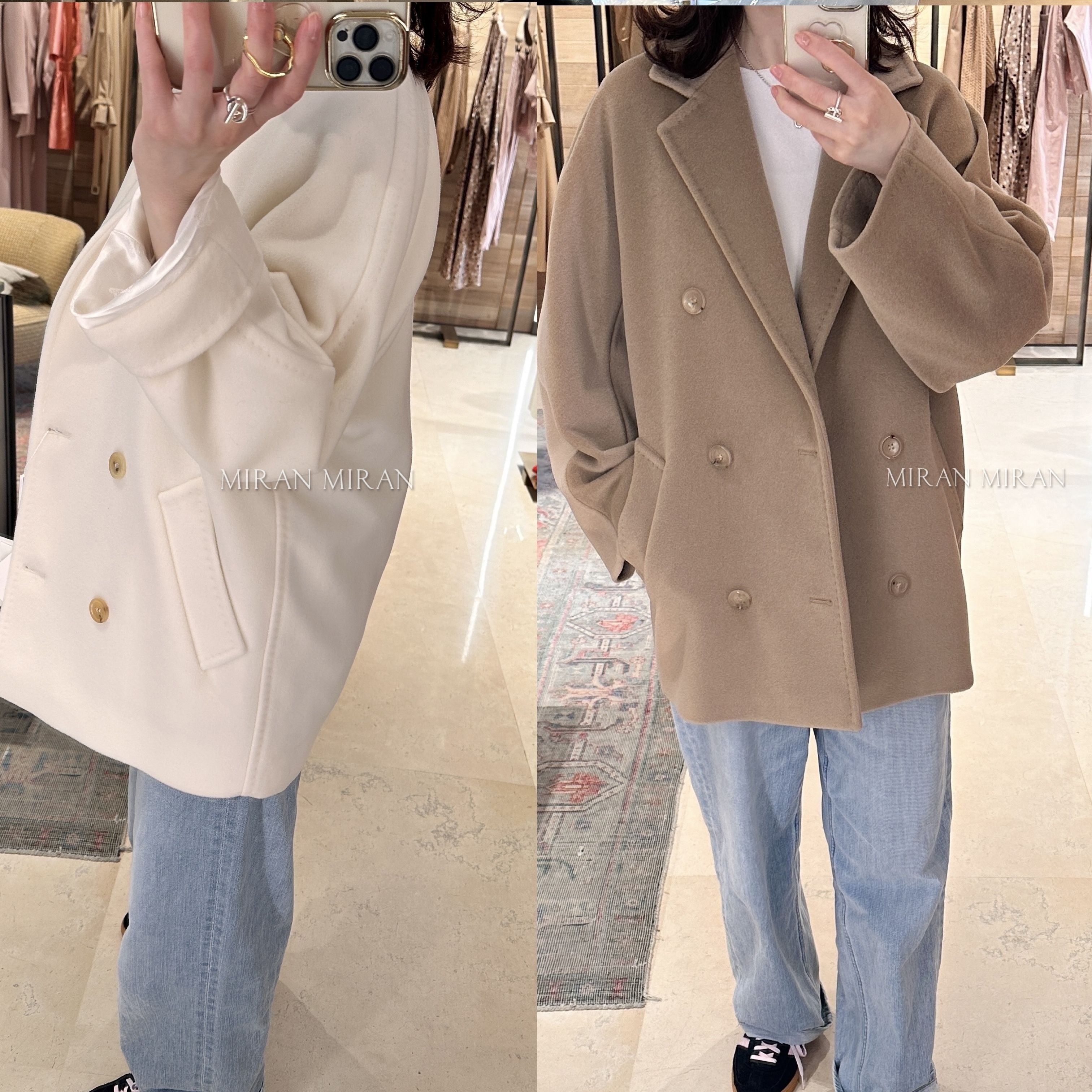 ☆Max Mara☆カラバリあり♪アイコンショートコート101801 REBUS (Max