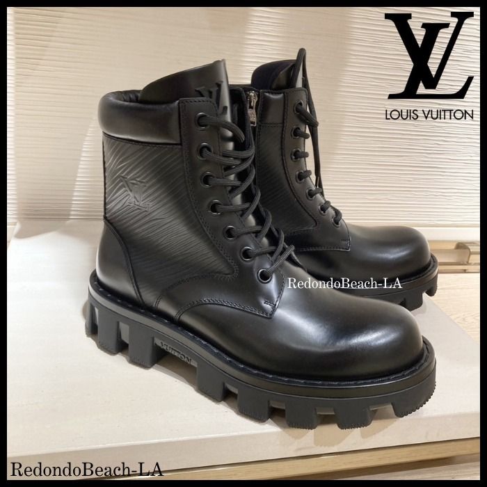 ビジュアル完璧】LOUIS VUITTON☆Checker Ranger ブーツ (Louis