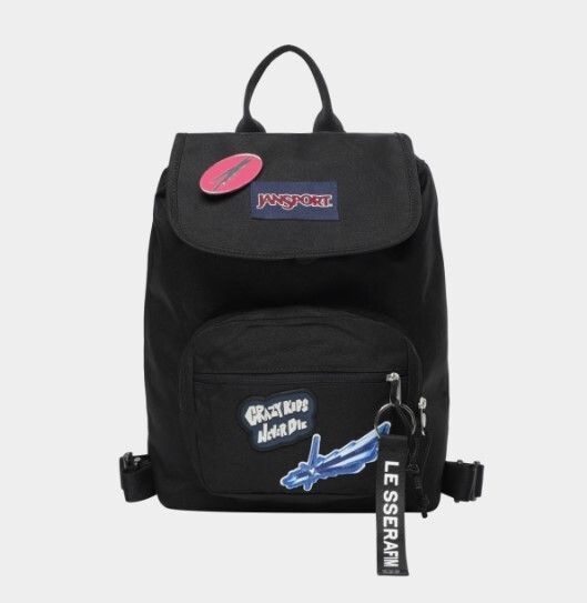 JANSPORT】LE SSERAFIMコラボ Highlands Mini Pack☆追跡付 (jansport