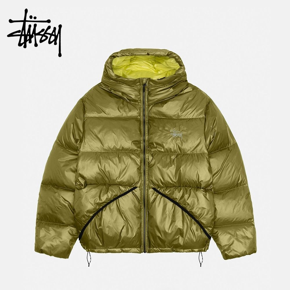 STUSSY】 Micro Ripstop Down Parka Olive (STUSSY/ダウンジャケット