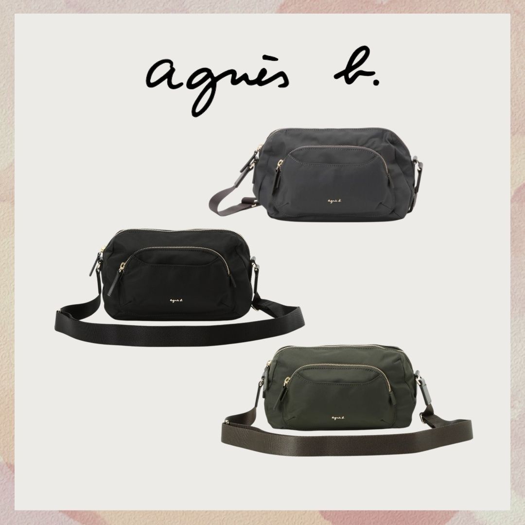 agnes b】FT03A－04 ショルダーバッグ (Agnes b/ショルダーバッグ