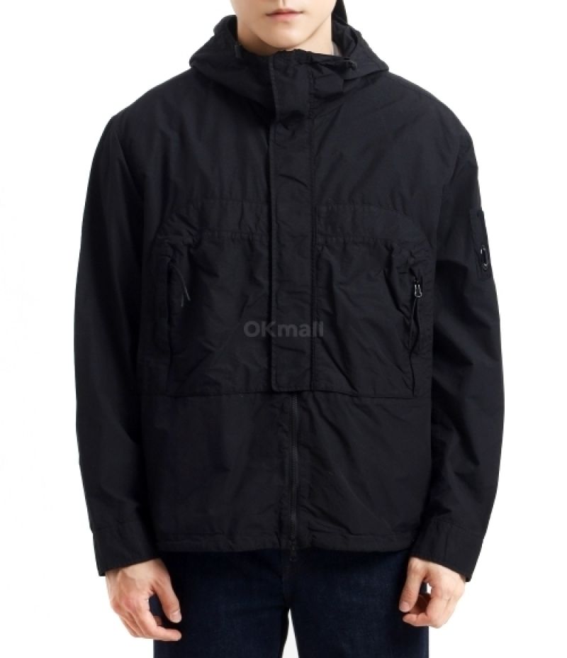 CP COMPANY｜JACKETS (Flatt Nylon Hooded Overshirt (17CMO (C.P.