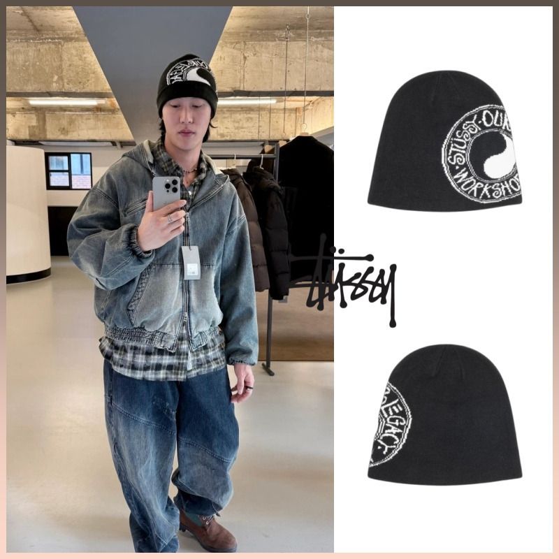 Stussy] Stussy x Our Legacy Work Shop Skullcap Black (STUSSY