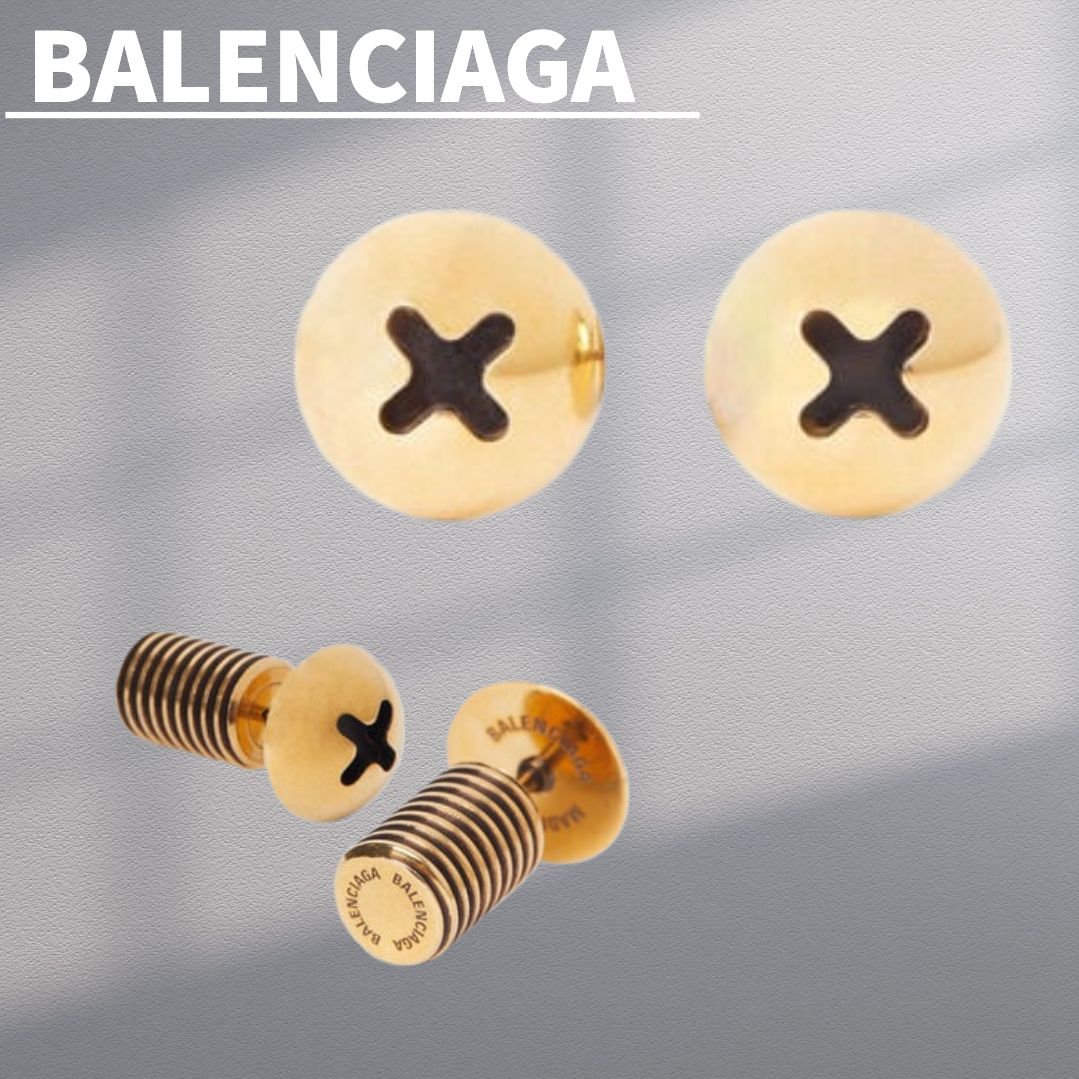 関税込【BALENCIAGA】ガレージスクリューピアス (BALENCIAGA/ピアス