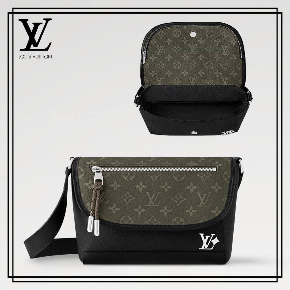スポーティー【LouisVuitton】LV パルスメッセンジャーバッグ (Louis
