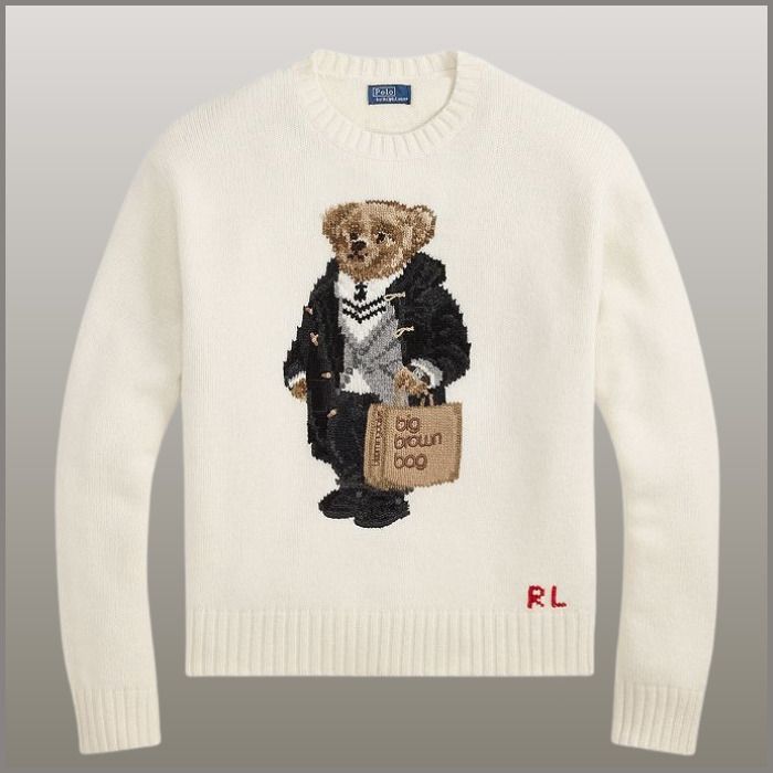ラルフローレン 限定アイテム ポロベア タートルネックセーター (POLO