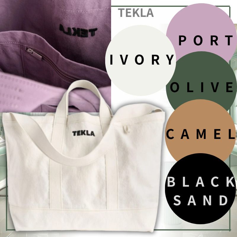 TEKLA キャンパス トートバッグ ショルダーバッグ (TEKLA/トートバッグ