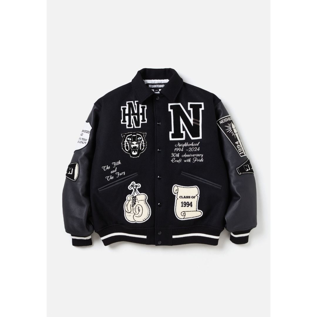 すぐ届く☆【NEIGHBORHOOD】STADIUM JACKET (Neighborhood/スタジャン