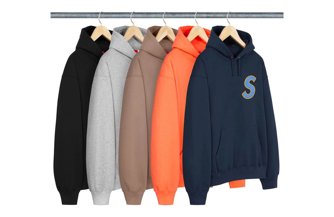 SS25☆Supreme Sロゴ スウェット セットアップ☆海外セレブ着用