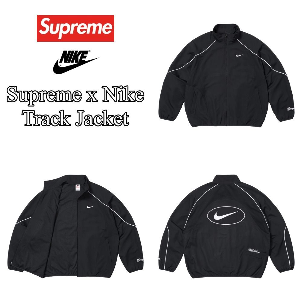 Supreme x Nike】Track Jacket☆Black☆25SS☆ (Supreme/ジャケット