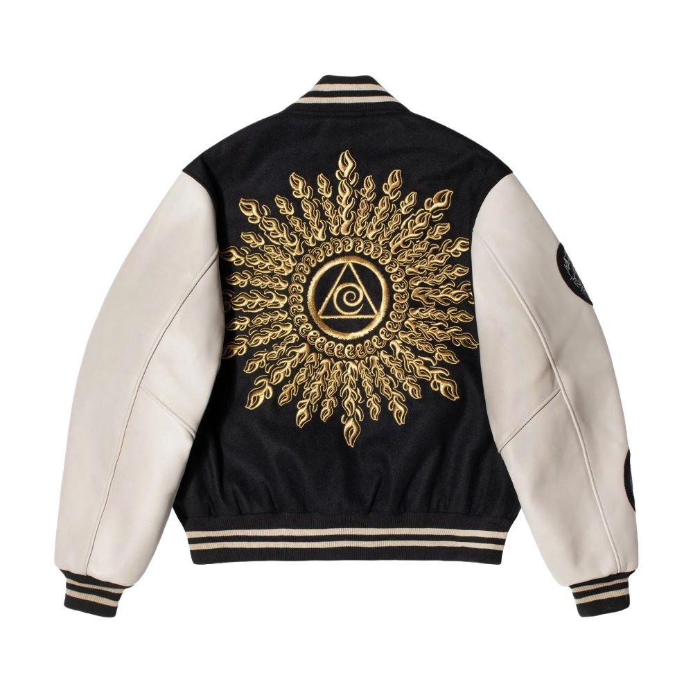 Stussy x Dries Van Noten】 Varsity Jacket Black (STUSSY/アウター