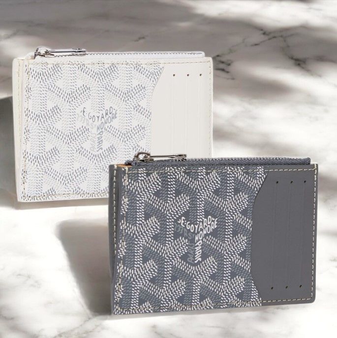 すぐ届く【GOYARD/ゴヤール】ブルボン ジップ付きカードホルダー