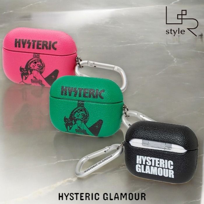 HYSTERIC GLAMOUR】GUITAR GIRL AirPodsProケース (HYSTERIC GLAMOUR