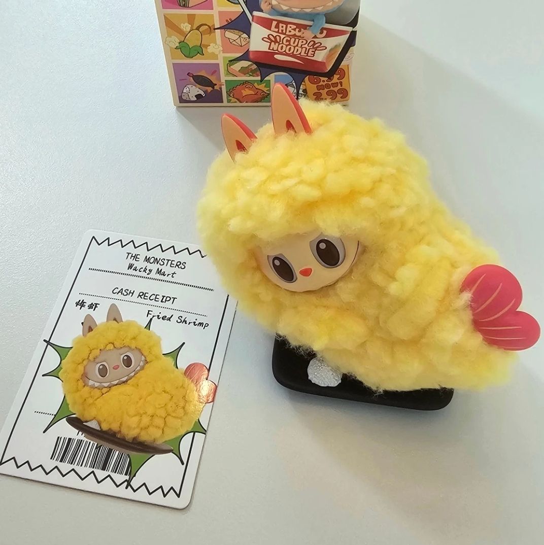POP MART LABUBU】Wacky Mart Series エビフライ 開封済み単品 (POP