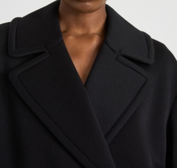 アウトレット☆S Max Mara☆gradi ジャージーピーコート (S Max Mara