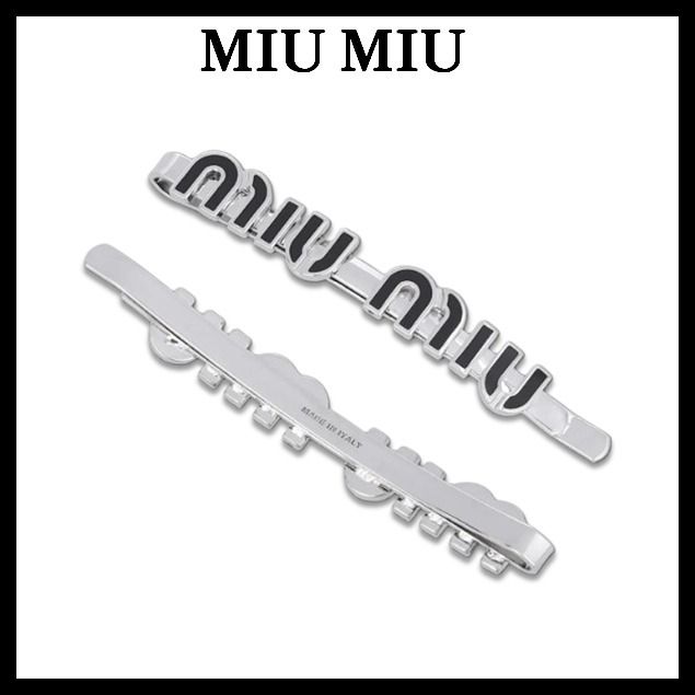 ☆関税込☆MIUMIU☆Miu Miu ヘア クリップピン☆ (MiuMiu/ヘア