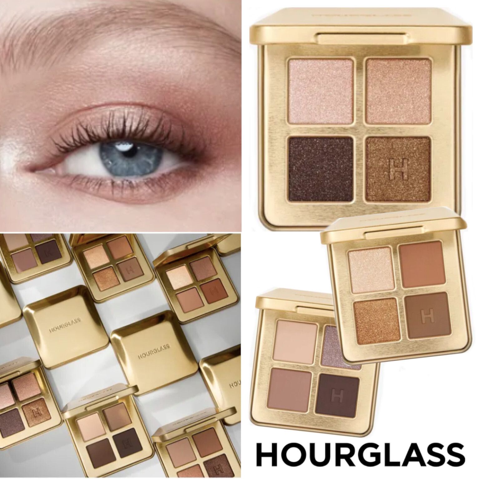 アワーグラス 高発色ヌードブラウン 人気アイシャドウ パレット