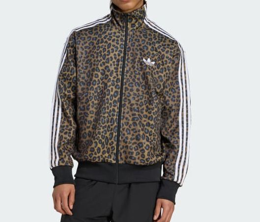 adidas☆ファイアーバード ルーズ レオパード トラックトップ (adidas