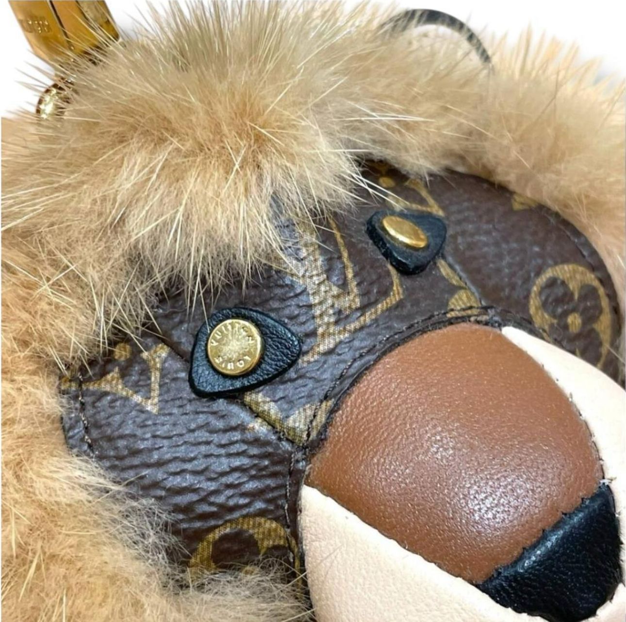 ルイヴィトン LVポルトクレライオン キーリング M69512 (Louis Vuitton