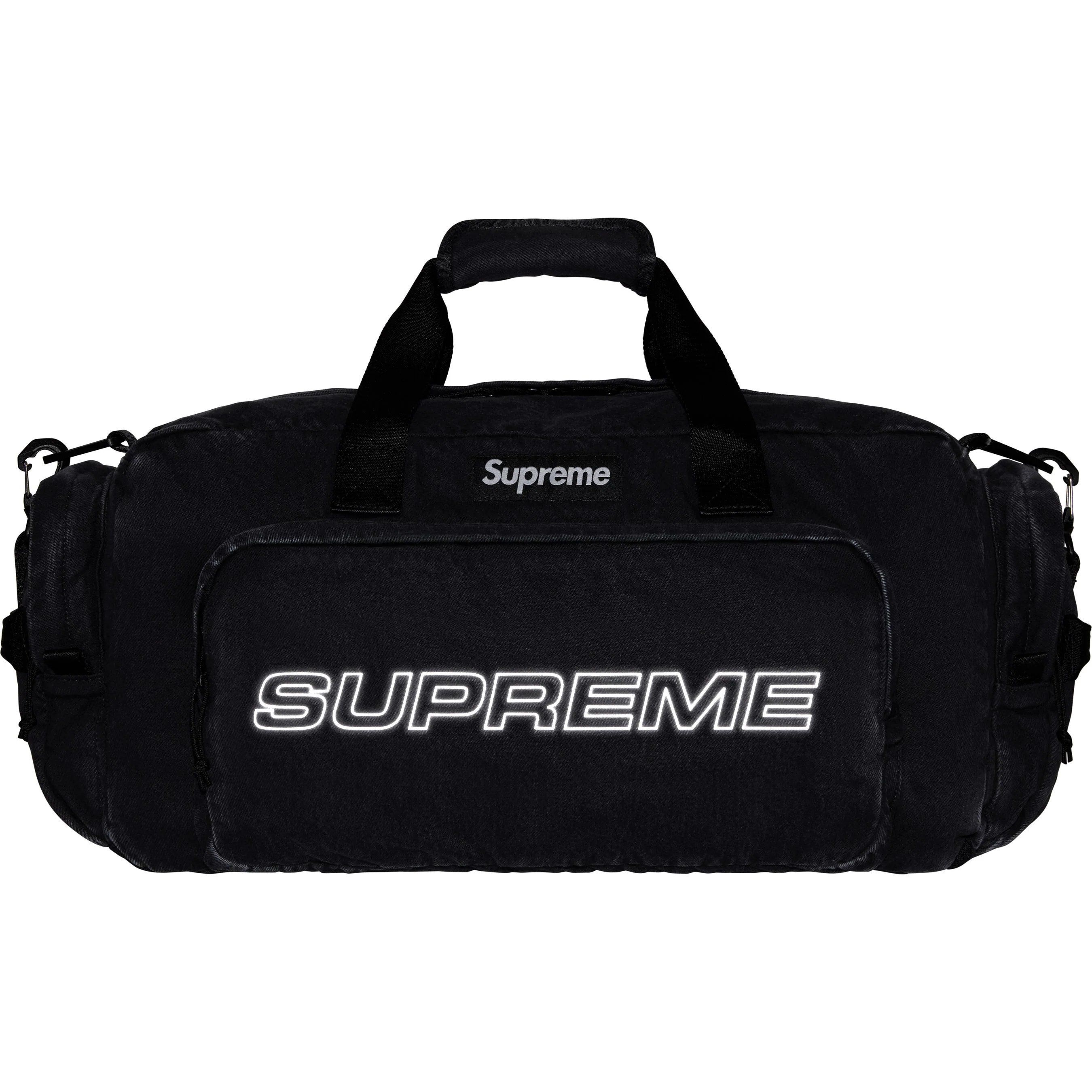 FW25 Supreme Denim Duffle Bag - デニム ダッフル バッグ (Supreme