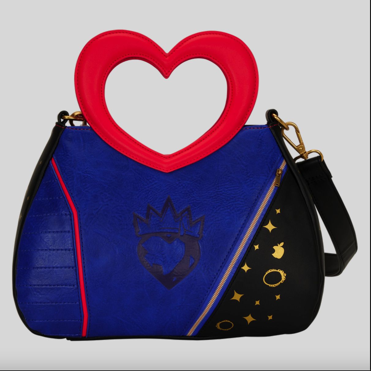 Disney ディセンダント Evie ハートハンドル クロスボディバッグ